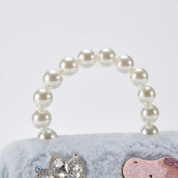 'Miss Spring' Blue Purse - Picture 4 of 5